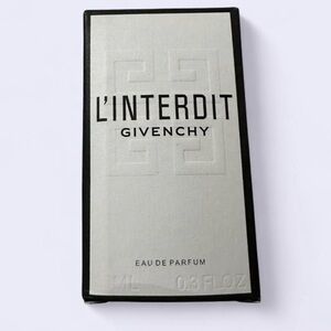 Givenchy L'Interdit Eau de Parfum Box 10ML- Black & Silver